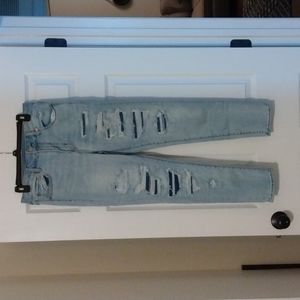 American Eagle 🦅 Ripped Hi-Rise Jeggings lite 🔵